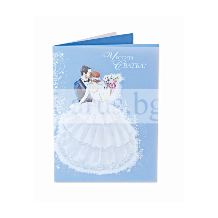 Двойна картичка „Танцът на вечната любов“-ПД 0673 1-PD-0673