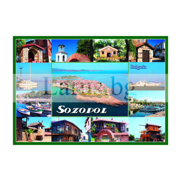 Пощенска картичка Созопол 1-SZ-0111