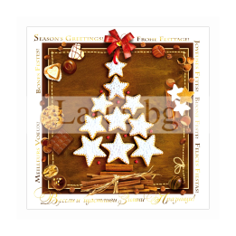 Зимна двойна картичка 1055 1-ZD-1055