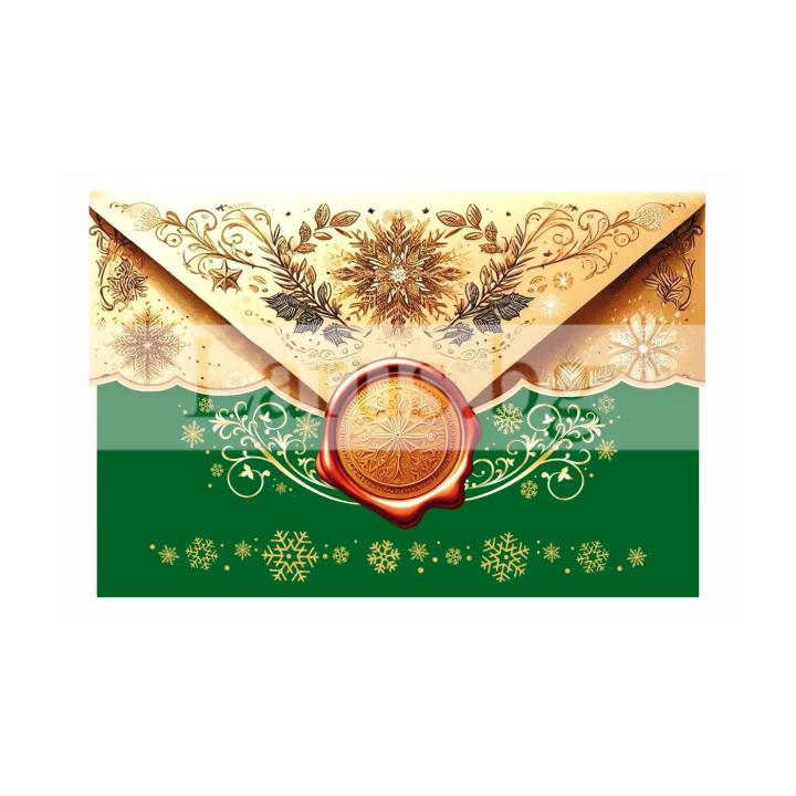 Зимна Картичка-плик ЗД 1203 1-ZD-1203