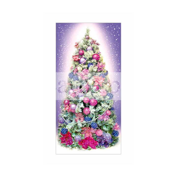 Зимна единична картичка 0228 1-ZE-0228