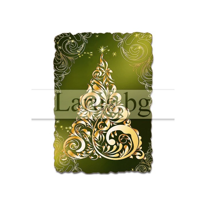 Новогодишен Магнит-картичка 0024 15-NSF-0024