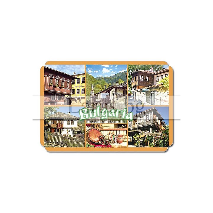 Магнитен сувенир България MDF 12-mdBG-0013