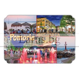 Магнитен сувенир Поморие MDF 12-mdPO-0008