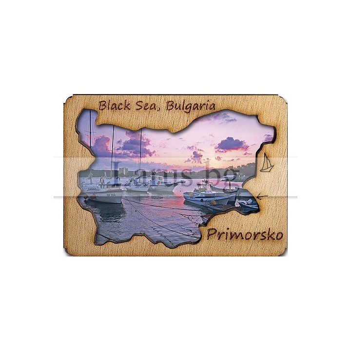 Магнитен сувенир Приморско 12-mdPR-0001