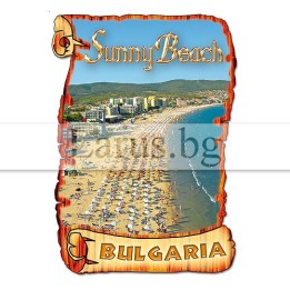 Магнитен сувенир Слънчев Бряг MDF 12-mdSB-0014