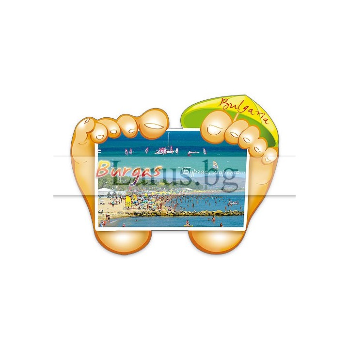 Магнитен сувенир Бургас-Щанца 12-mhBS-0007