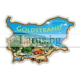 Магнитен сувенир Златни Пясъци-Щанца 12-mhGS-0009