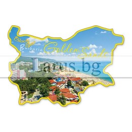 Магнитен сувенир Златни Пясъци-Щанца 12-mhGS-0010