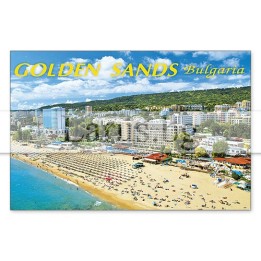 Магнитен сувенир Златни Пясъци- „Плочка“ 12-mhGS-0020