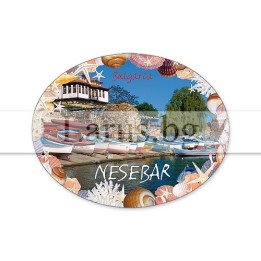Магнитен сувенир Несебър-Щанца 12-mhNE-0001