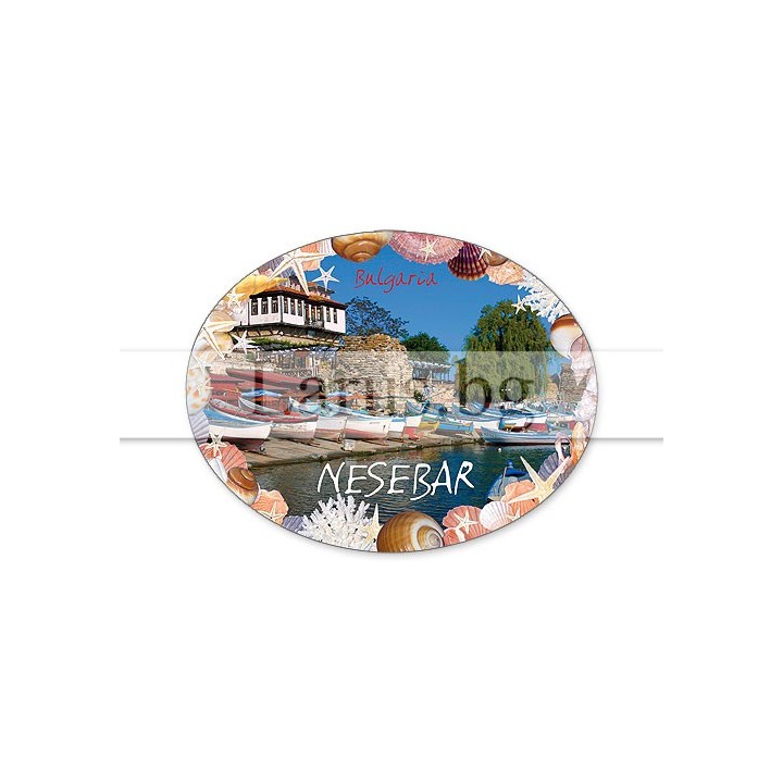 Магнитен сувенир Несебър-Щанца 12-mhNE-0001