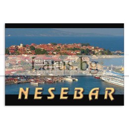 Магнитен сувенир Несебър- „Плочка“ 12-mhNE-0009