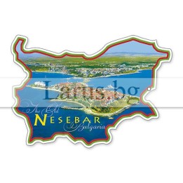 Магнитен сувенир Несебър-Щанца 12-mhNE-0011