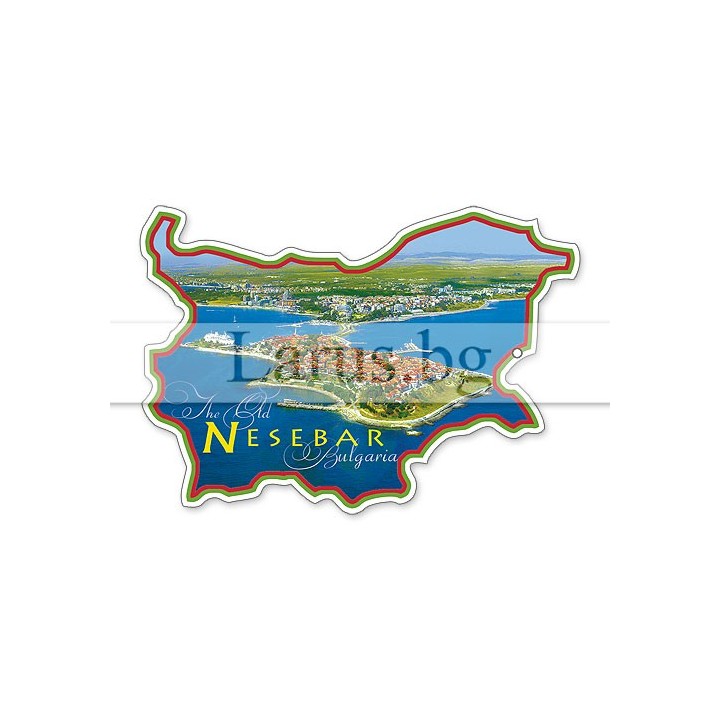 Магнитен сувенир Несебър-Щанца 12-mhNE-0011