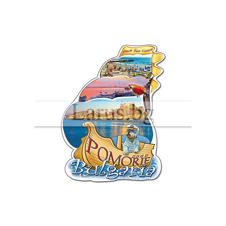 Магнитен сувенир Поморие-Щанца 12-mhPO-0009