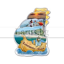 Магнитен сувенир Св. Св. Константин и Елена-Щанца 12-mhKE-0006