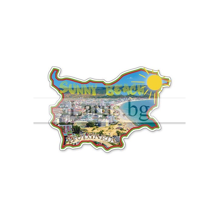Магнитен сувенир Слънчев Бряг-Щанца 12-mhSB-0016