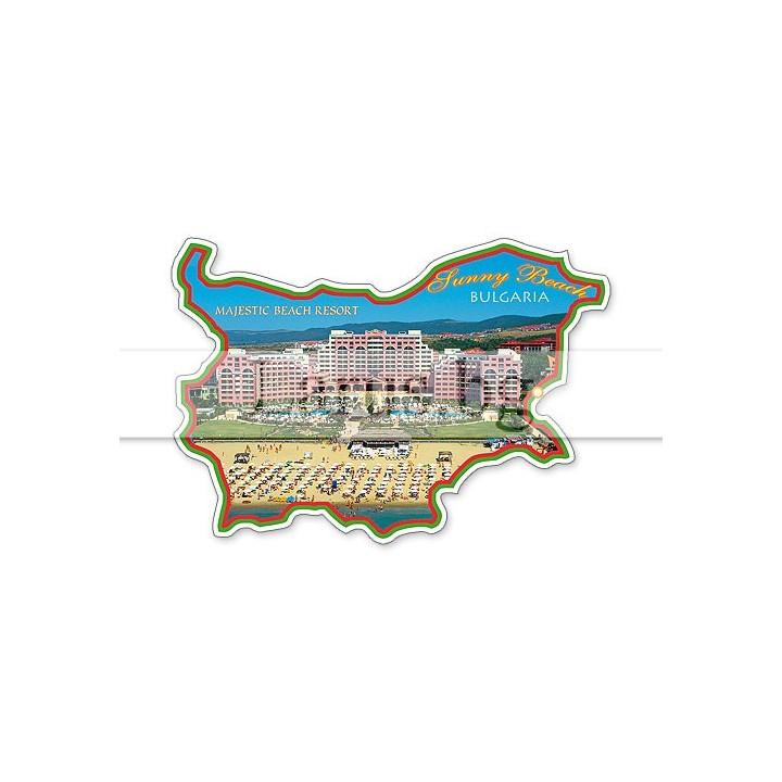 Магнитен сувенир Слънчев Бряг-Щанца 12-mhSB-0021