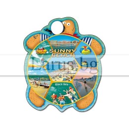 Магнитен сувенир Слънчев Бряг-Щанца 12-mhSB-0022