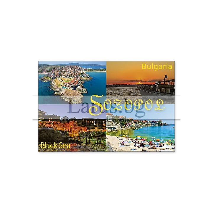 Магнитен сувенир Созопол- „Плочка“ 12-mhSZ-0015