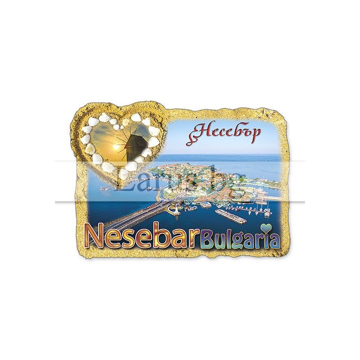 Магнитен сувенир Несебър MDF 12-mdNE-0025
