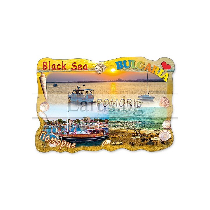 Магнитен сувенир Поморие MDF 12-mdPO-0012