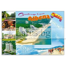 Пощенска картичка Албена 1-AL-0028