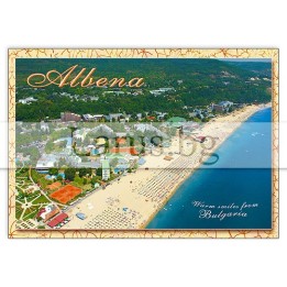 Пощенска картичка Албена 1-AL-0044