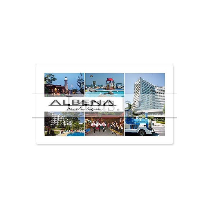 Пощенска картичка Албена 1-AL-0056
