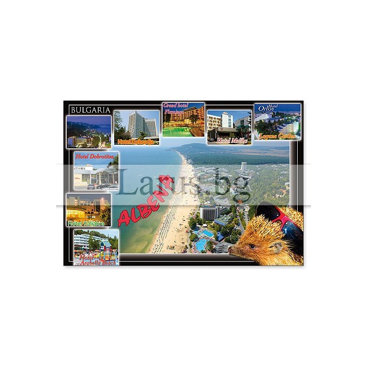 Пощенска картичка Албена 1-AL-0057