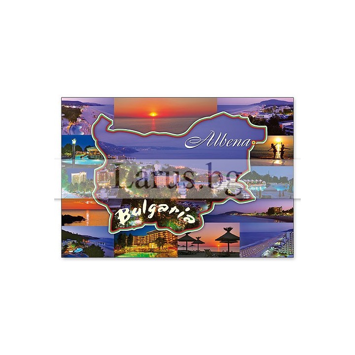 Пощенска картичка Албена 1-AL-0065