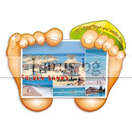 Пощенска картичка Златни Пясъци 1-GS-0125