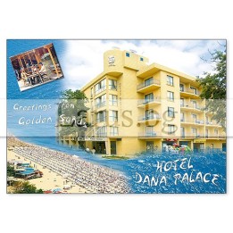 Пощенска картичка Златни Пясъци GS 0168