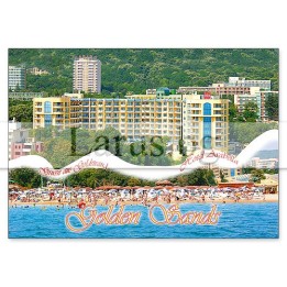 Пощенска картичка Златни Пясъци GS 0184