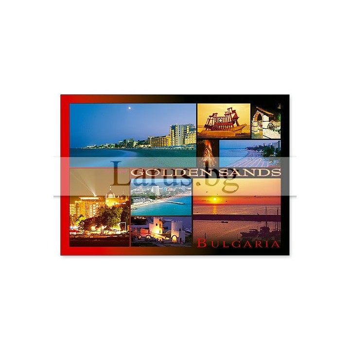 Пощенска картичка Златни Пясъци GS 0190