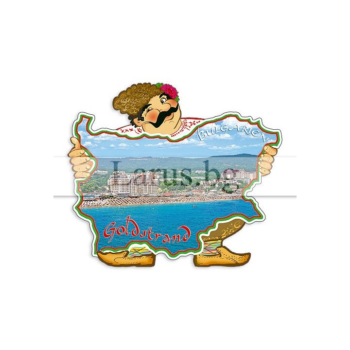 Пощенска картичка Златни Пясъци 1-GS-0192