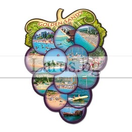 Пощенска картичка Златни Пясъци 1-GS-0198