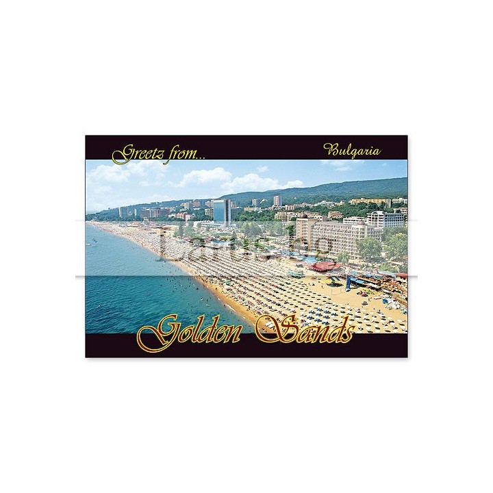 Пощенска картичка Златни Пясъци 1-GS-0205