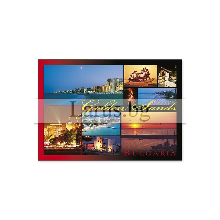 Пощенска картичка Златни Пясъци 1-GS-0207