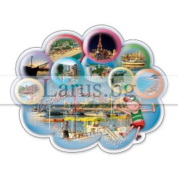 Пощенска картичка Златни Пясъци GS 0208