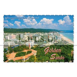 Пощенска картичка Златни Пясъци GS 0214