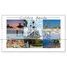 Пощенска картичка Златни Пясъци GS 0218