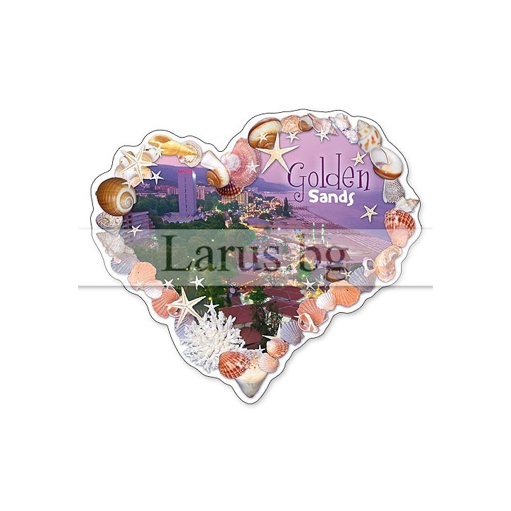 Пощенска картичка Златни Пясъци 1-GS-0219