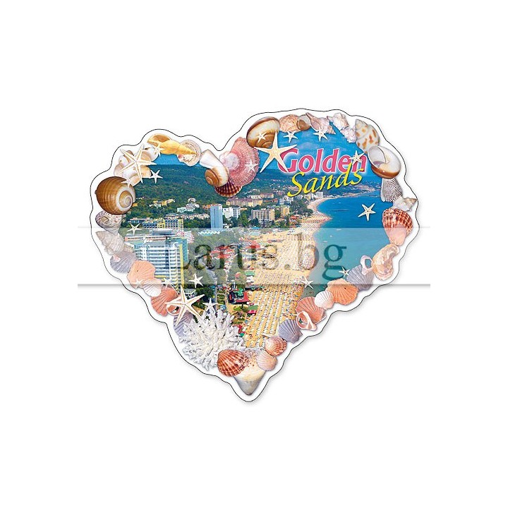 Пощенска картичка Златни Пясъци 1-GS-0222