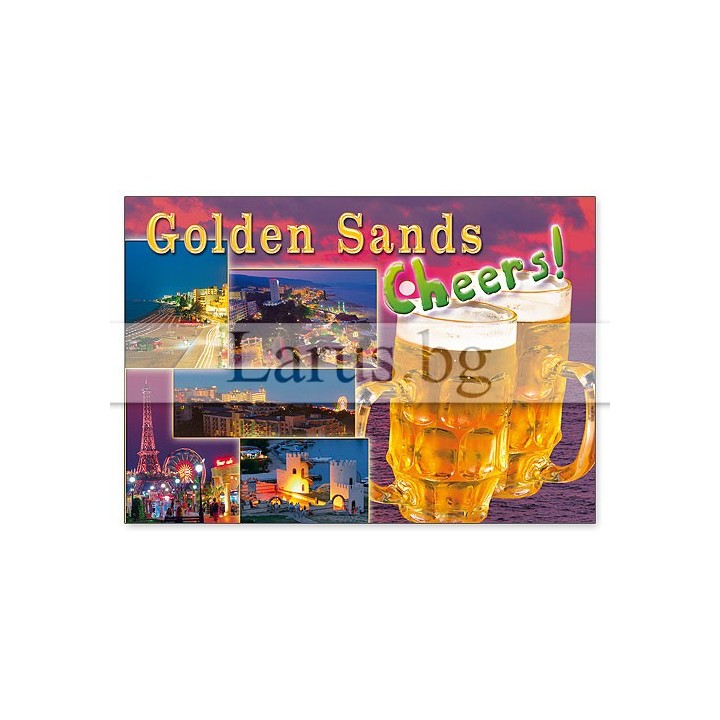 Пощенска картичка Златни Пясъци 1-GS-0227