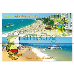 Пощенска картичка Златни Пясъци GS 0242