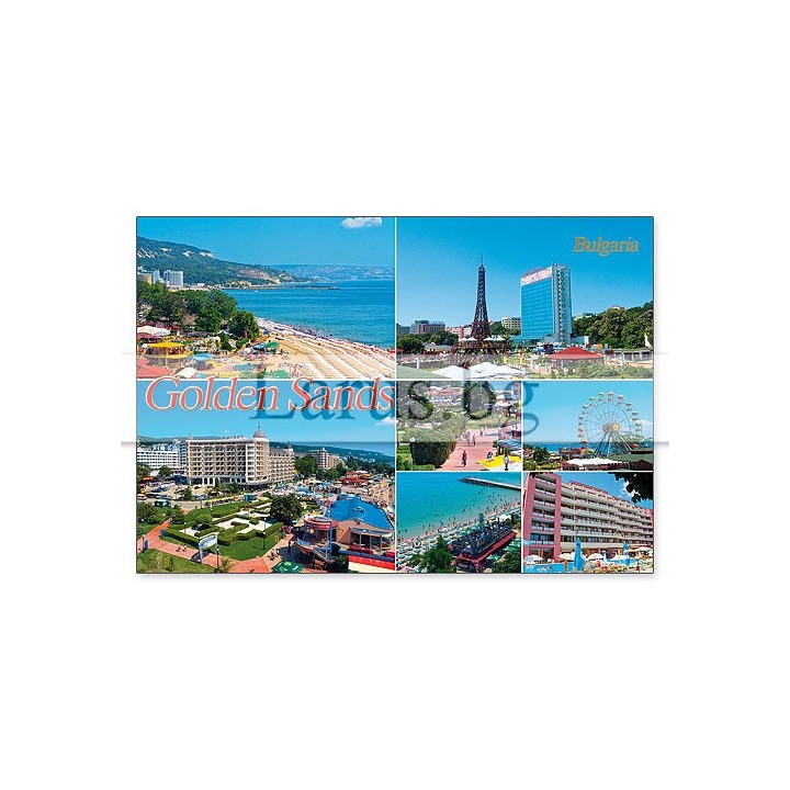 Пощенска картичка Златни Пясъци GS 0244