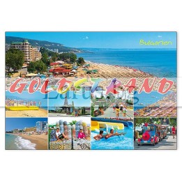 Пощенска картичка Златни Пясъци 1-GS-0246