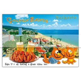 Пощенска картичка Златни Пясъци GS 0247